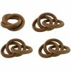 Food Network™ Three-Ring Wood Napkin Ring 4-pk. -Food Network Area unnamed file 1005