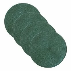 Food Network™ Round Placemat 4-pk. Coral -Food Network Area unnamed file 1020