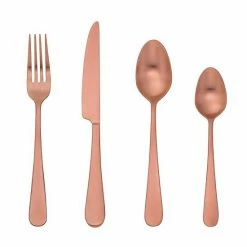Food Network™ 16-piece Classic Copper Flatware Set