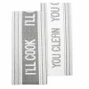 Food Network™ Sentiment Kitchen Towel 2-pack Red -Food Network Area unnamed file 1168