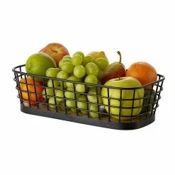 Food Network™ Wire & Wood Basket -Food Network Area unnamed file 1186