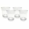 Food Network™ 4-pc. Clear Textured Acrylic Double Old-Fashioned Glass Set -Food Network Area unnamed file 1224