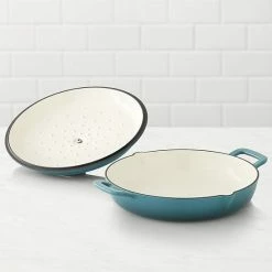 Food Network™ 3.5-qt. Enameled Cast-Iron Braiser With Lid Red -Food Network Area unnamed file 124