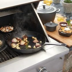 Food Network™ Pre-Seasoned Cast-Iron Skillet -Food Network Area unnamed file 134