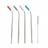 Food Network™ 5-pc. Stainless Steel Reusable Straw & Cleaning Brush Set -Food Network Area unnamed file 1359