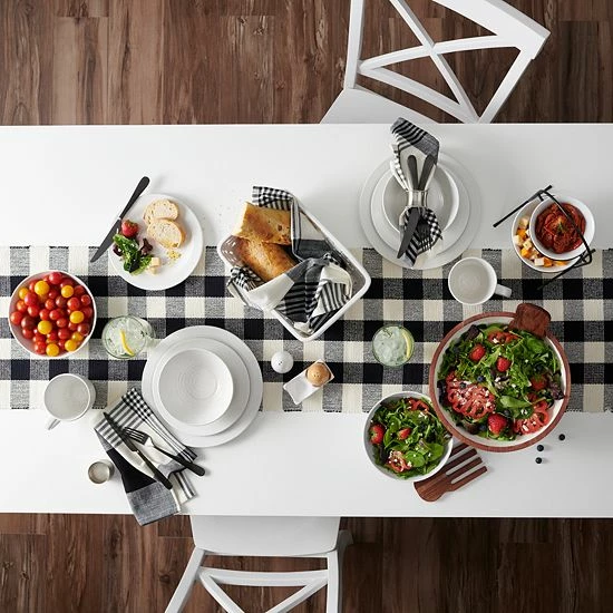 Food Network™ Farmstead 16-pc. Dinnerware Set Gray 4 Food Network™ Farmstead 16-pc. Dinnerware Set Gray - Image 2