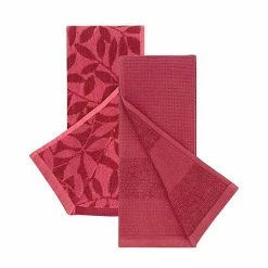 Food Network™ Jacquard Leaves Kitchen Towel 2-pk. Sycamore -Food Network Area unnamed file 1437