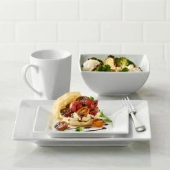 Food Network™ Shortbread 16-pc. Dinnerware Set Gray -Food Network Area unnamed file 179