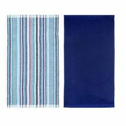 Food Network™ Awning Stripe Kitchen Towel 2-pk. Brown -Food Network Area unnamed file 223
