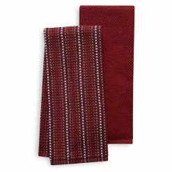 Food Network™ Awning Stripe Kitchen Towel 2-pk. Brown -Food Network Area unnamed file 232