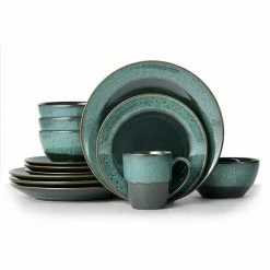 Food Network™ Bellevue 16-pc. Dinnerware Set Green -Food Network Area unnamed file 236