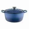Food Network™ 3.5-qt. Ombre Enameled Cast-Iron Dutch Oven Navy -Food Network Area unnamed file 263