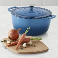 Food Network™ 3.5-qt. Ombre Enameled Cast-Iron Dutch Oven Navy -Food Network Area unnamed file 265