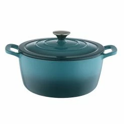 Food Network™ 3.5-qt. Ombre Enameled Cast-Iron Dutch Oven Navy -Food Network Area unnamed file 267