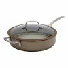 Food Network™ Textured Titanium 12-in. Nonstick Covered Deep Skillet Gray -Food Network Area unnamed file 319
