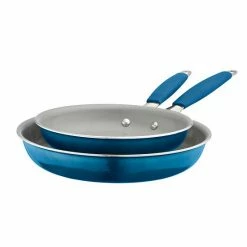 Food Network™ Ceramic Skillet Twin Pack Blue -Food Network Area unnamed file 335