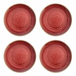 Food Network™ 4-pc. Melamine Dinner Plate Set Merlot -Food Network Area unnamed file 338