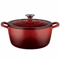 Food Network™ 5-qt. Enameled Cast-Iron Dutch Oven Gray Ombre -Food Network Area unnamed file 35