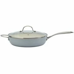Food Network™ Farmstead 12-in. Covered Deep Skillet Gray -Food Network Area unnamed file 350