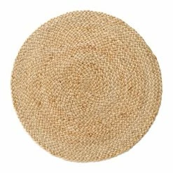 Food Network™ Round Jute Placemat Brown -Food Network Area unnamed file 353