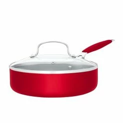 Food Network™ 10-pc. Nonstick Ceramic Cookware Set Red -Food Network Area unnamed file 4