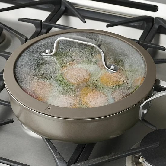 Food Network™ 14-pc. Textured Titanium Nonstick Cookware Set 6 Food Network™ 14-pc. Textured Titanium Nonstick Cookware Set - Image 4