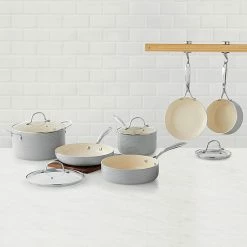 Food Network™ Farmstead 10-pc. Nonstick Ceramic Cookware Set Light Blue -Food Network Area unnamed file 45