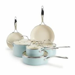 Food Network™ Farmstead 10-pc. Nonstick Ceramic Cookware Set Light Blue -Food Network Area unnamed file 46