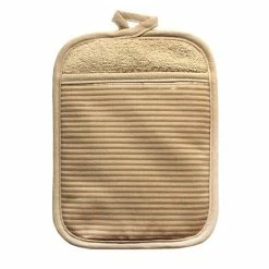 Food Network™ Striped Silicone Pot Holder Aqua -Food Network Area unnamed file 482