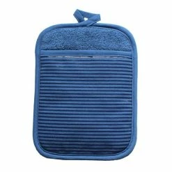 Food Network™ Striped Silicone Pot Holder Aqua -Food Network Area unnamed file 487