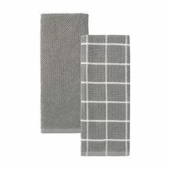 Food Network™ Windowpane Grid Kitchen Towel 2-pk. Red -Food Network Area unnamed file 628