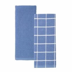 Food Network™ Windowpane Grid Kitchen Towel 2-pk. Red -Food Network Area unnamed file 630