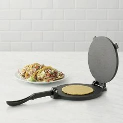 Food Network™ Cast-Iron Tortilla Press -Food Network Area unnamed file 646