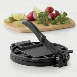 Food Network™ Cast-Iron Tortilla Press -Food Network Area unnamed file 648