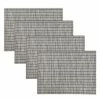 Food Network™ Basketweave Placemat 4-pk. Gray -Food Network Area unnamed file 933
