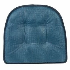 Food Network™ The Gripper Max Tufted Chair Pad 4-pk. Indigo -Food Network Area unnamed file 963